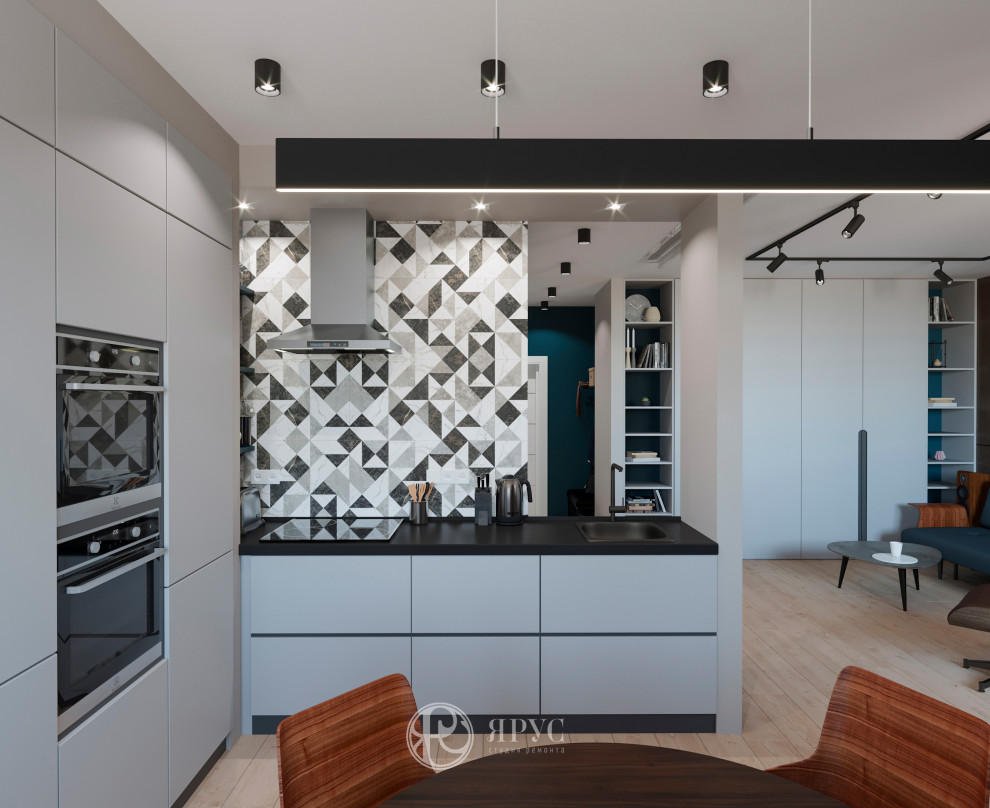 Однокомнатная квартира в современном стиле