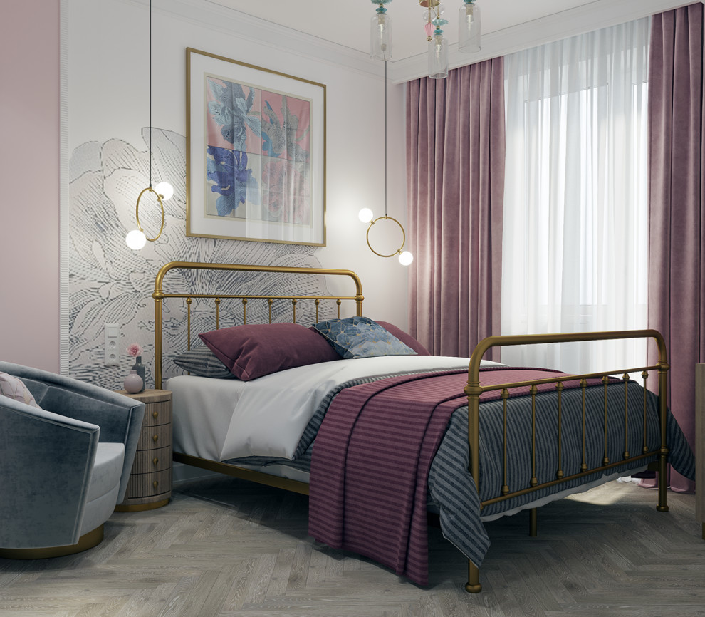 Интерьер квартиры в неоклассическом стиле - "Hermes" (59,1 кв.м.)