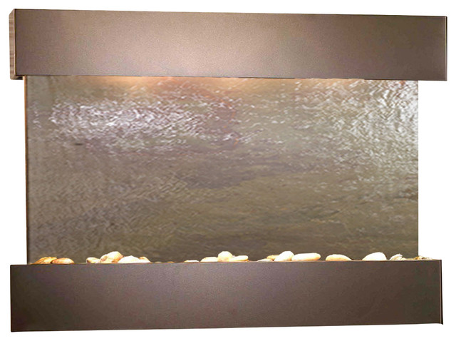 Reflection Creek Water Feature by Adagio, Multi-Color Featherstone, Antique Bron
