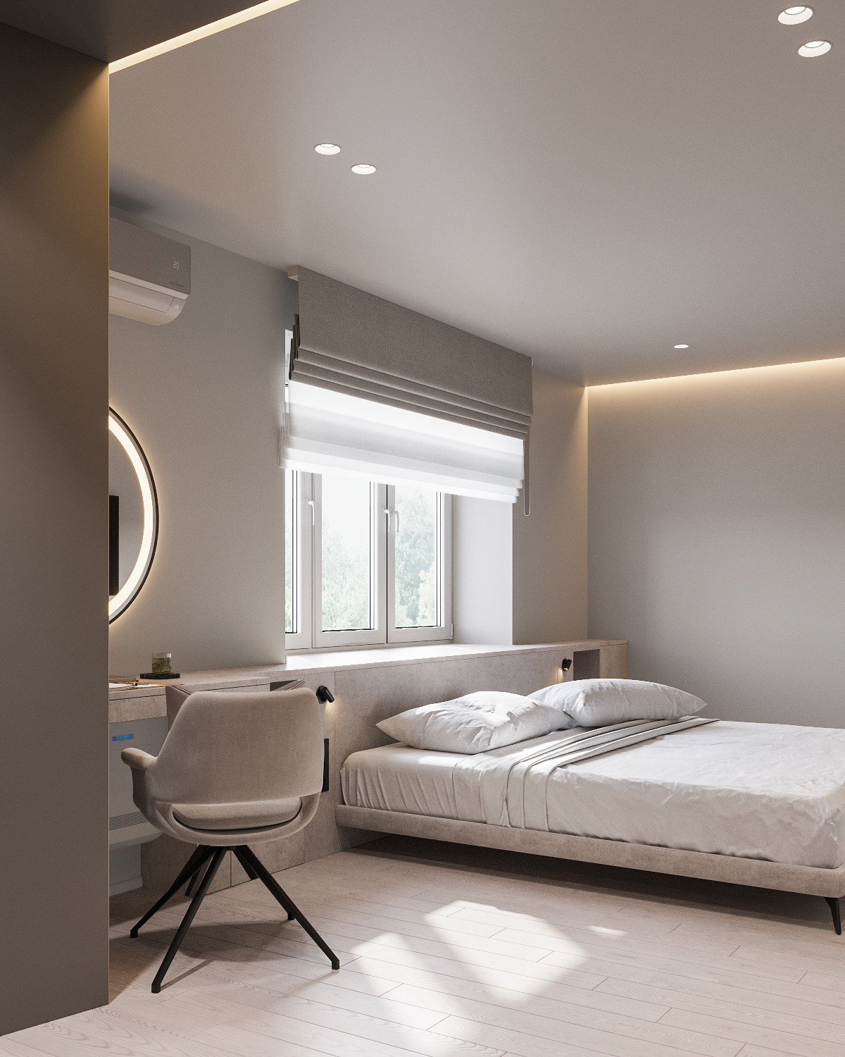 Дизайн квартиры 140м² в Красноярске, ЖК "Александровский"