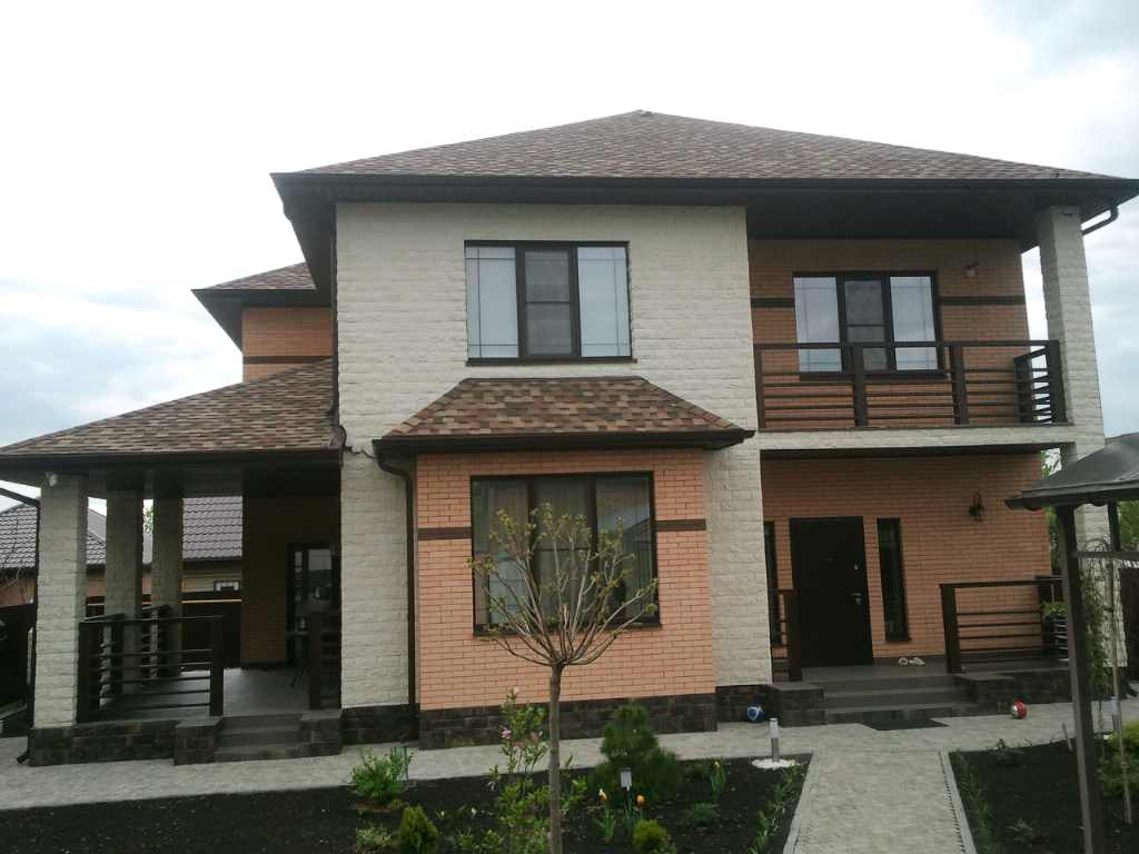 частный дом в двух воплощениях