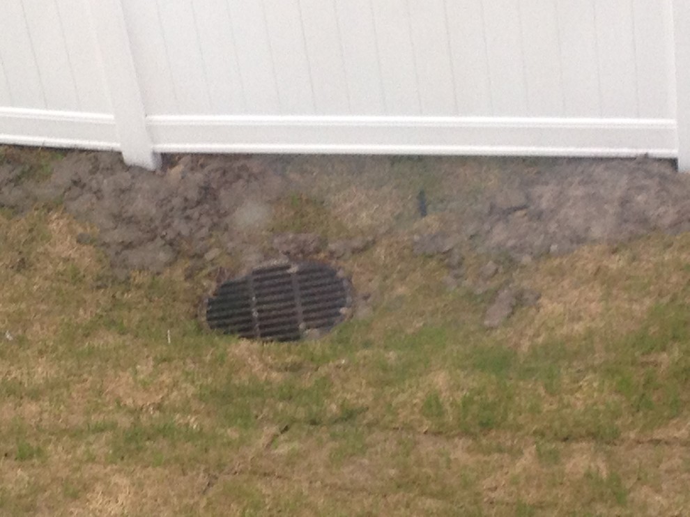 Yard hazard and eyesore