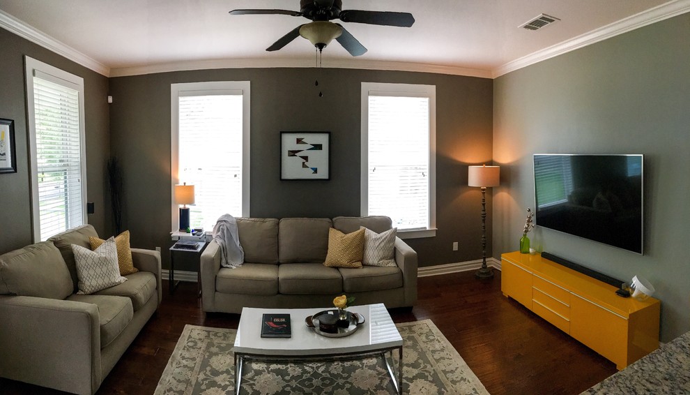 New home living room setup