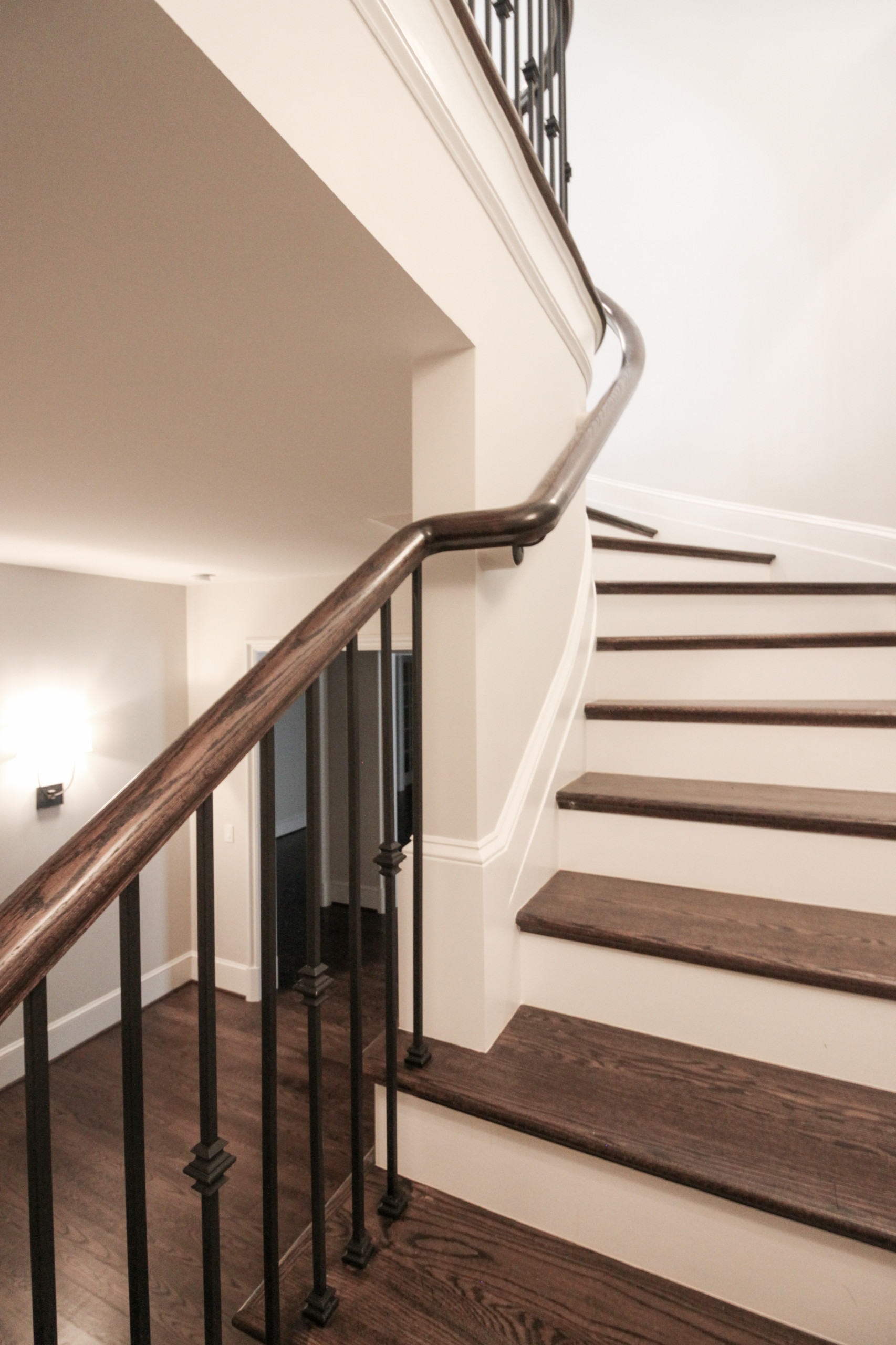 86_ Gorgeous Floating Curved Staircase, McLean VA 22066