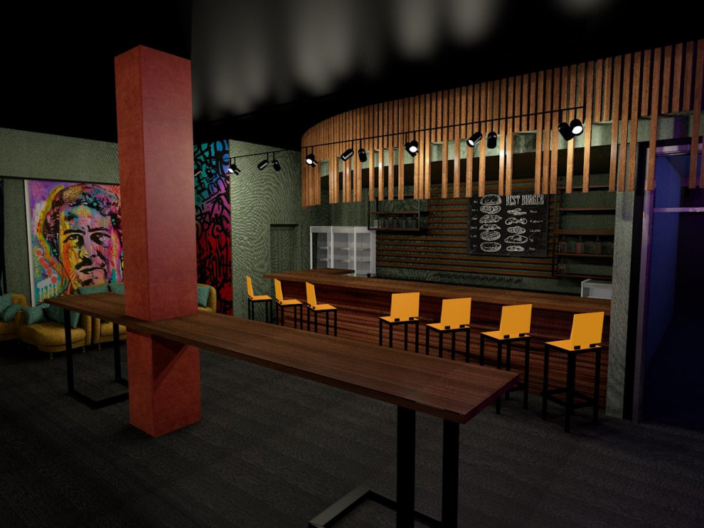 Рестайлинг многофункционального развлекательного центра в г.Новокузнецк