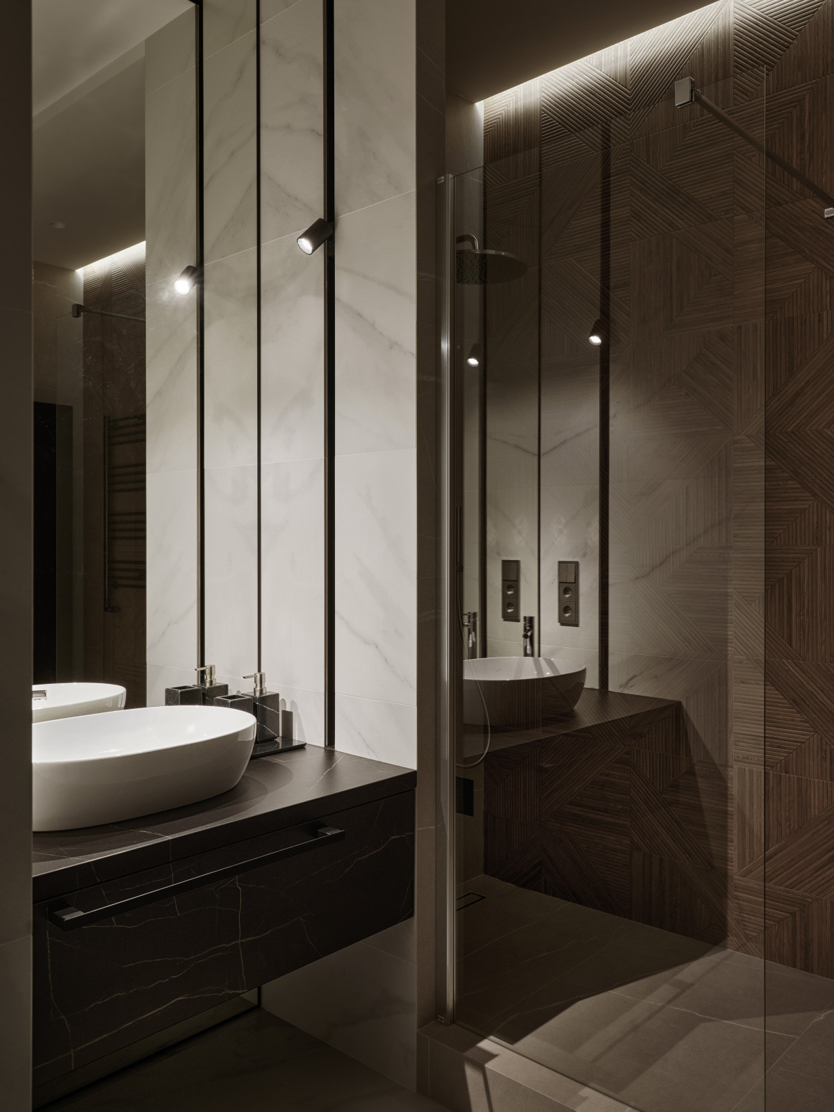 Интерьер квартиры в ЖК Флора и Фауна 85 м^2