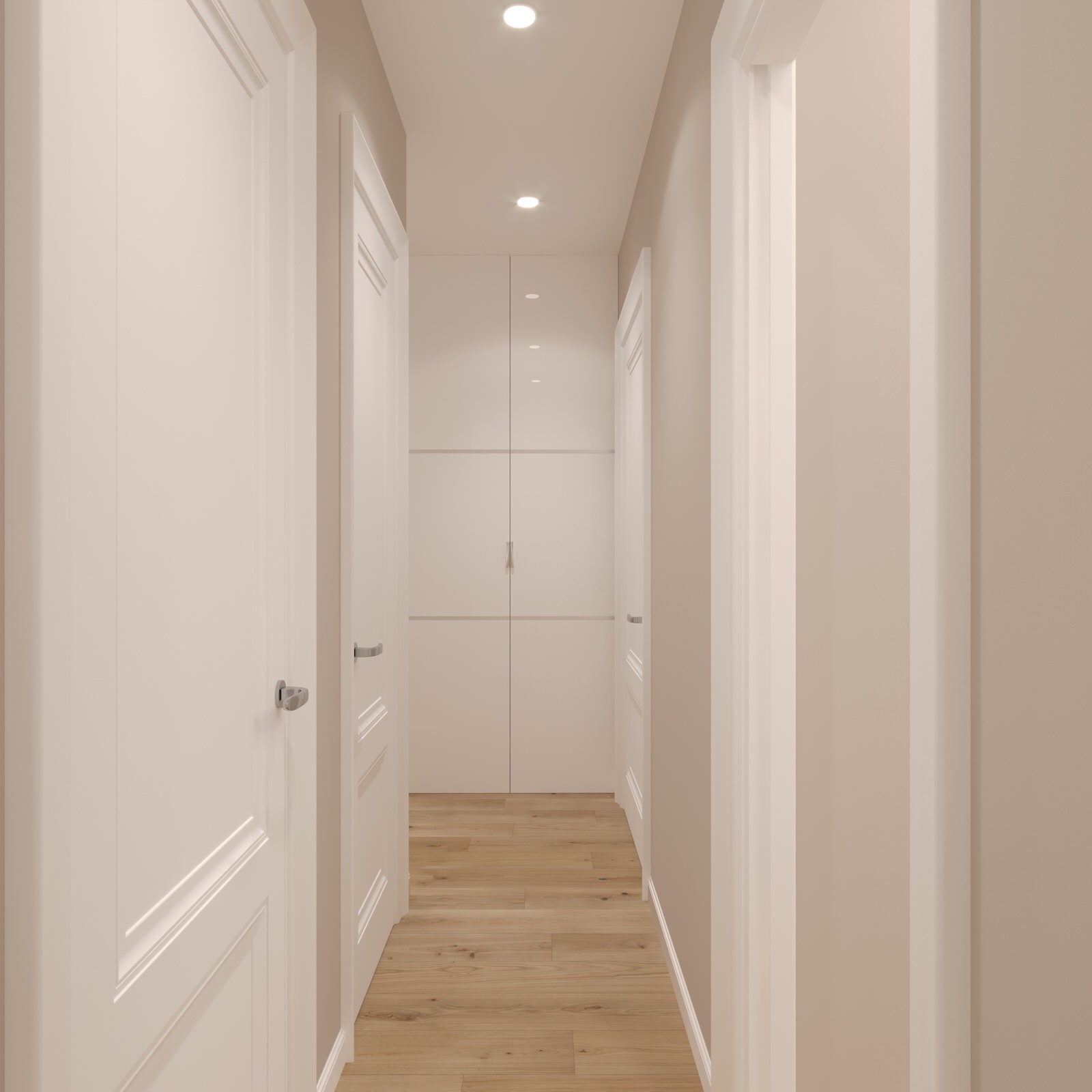 Дизайн проект двухкомнатной квартиры 67,3 кв.м.(старый фонд)