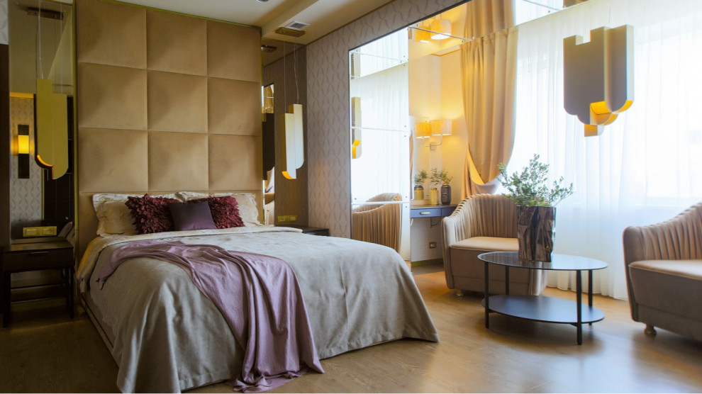 Проект дизайна трёхэтажного коттеджа «Дом в лесу». Магнитогорск