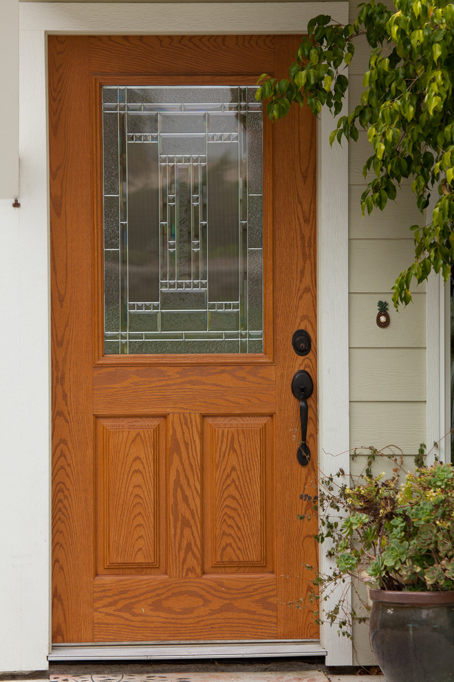 This is an example of a traditional entryway in San Luis Obispo.