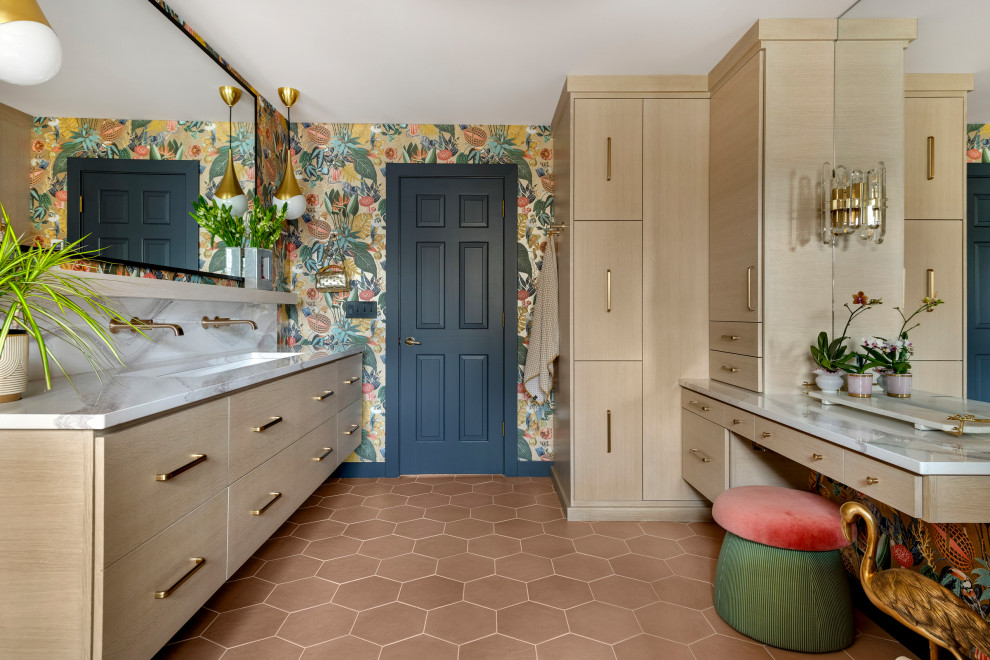 Inspiration for a bathroom remodel in Minneapolis
