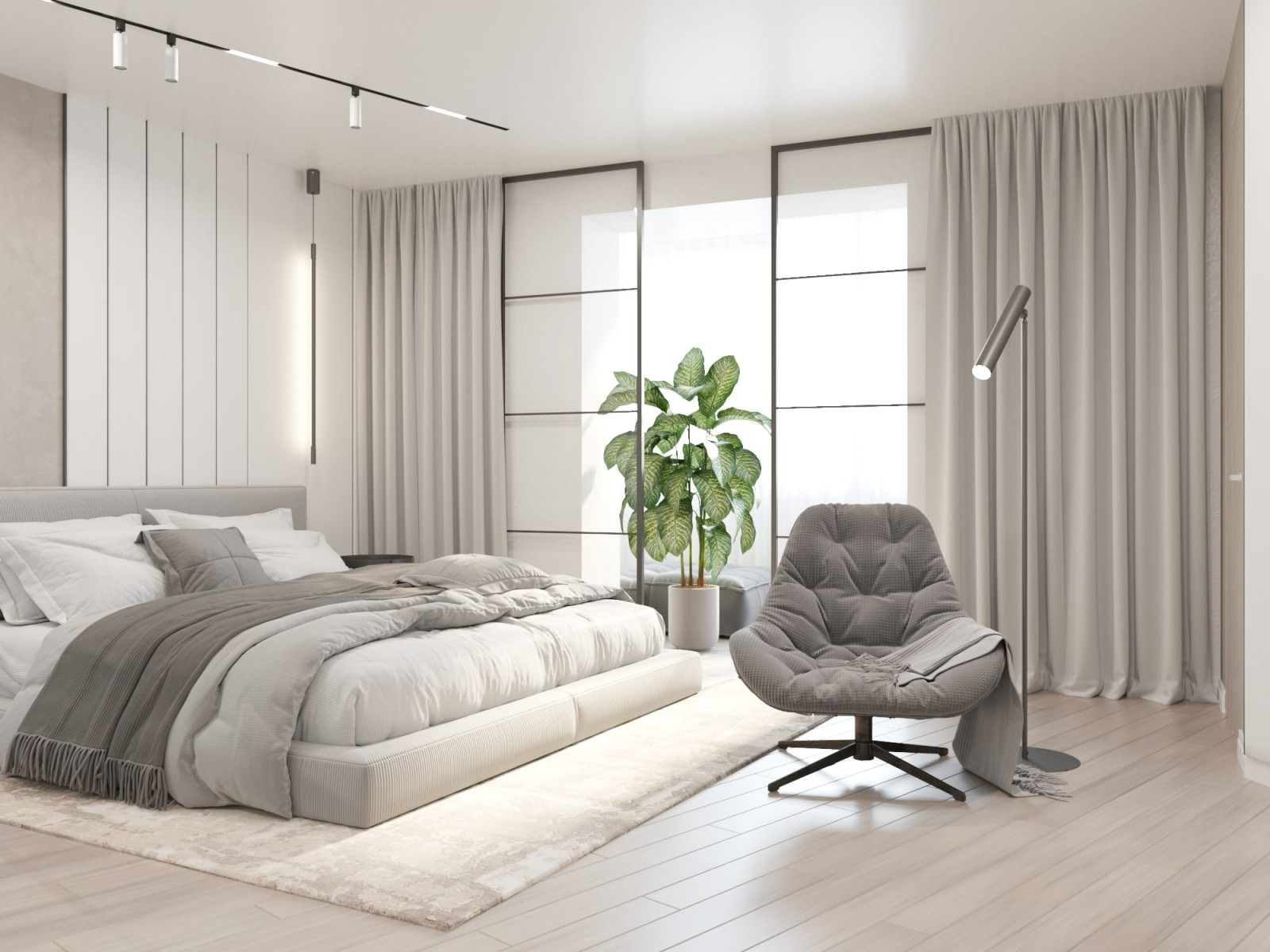 Белый, бежевый, серый...