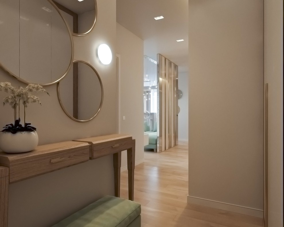 Дизайн-проект трехкомнатной квартиры "Мятное настроение"