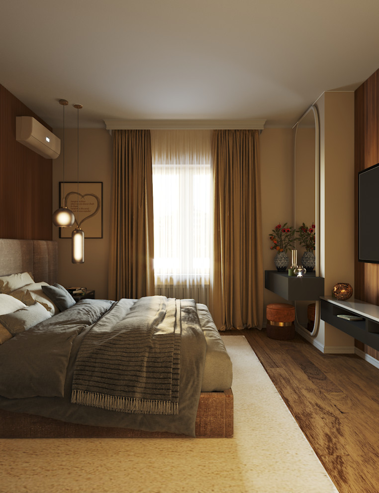 Проект гостевой комнаты в современном стиле