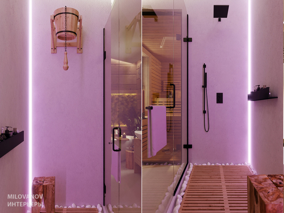 ДОМ ИЗ КЛЕЕНОГО БРУСА