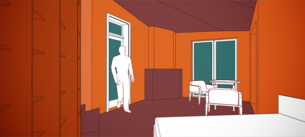 Концепция пристройки к частному дому, 2014 г.