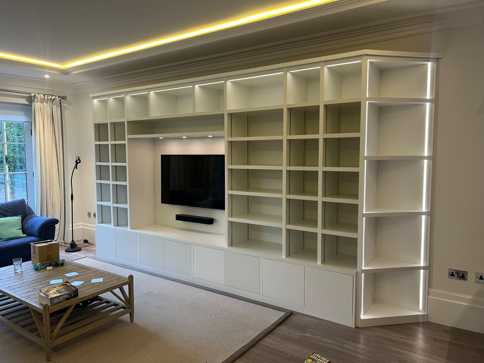 Bespoke TV Wall Bookcase