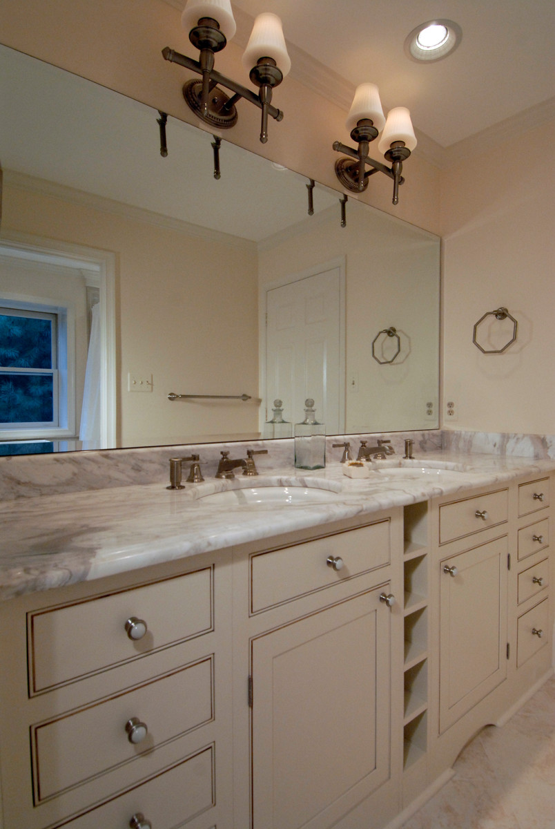 Inspiration for a transitional bathroom remodel in DC Metro
