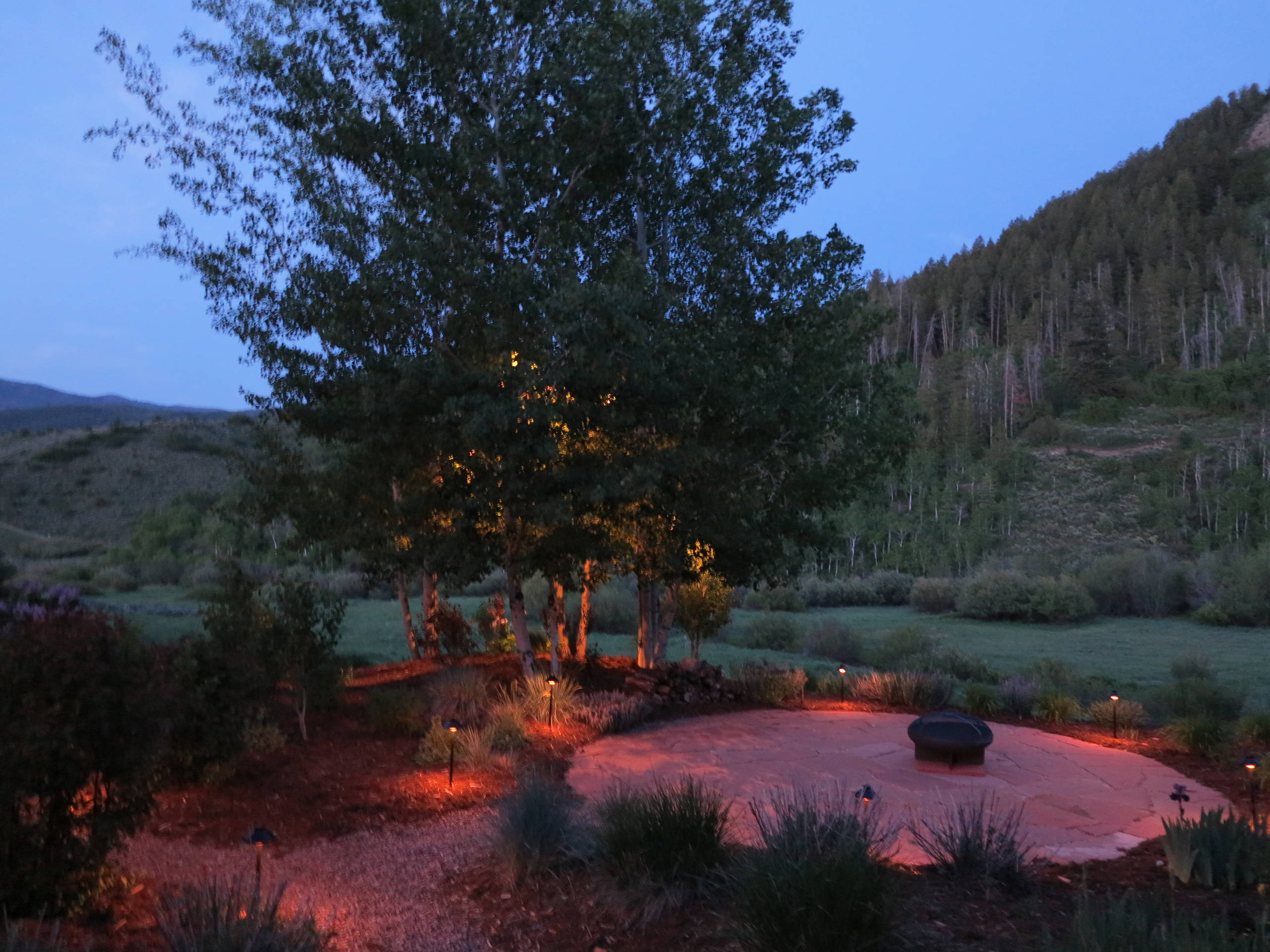 Landscape Lighting in Stagecoach