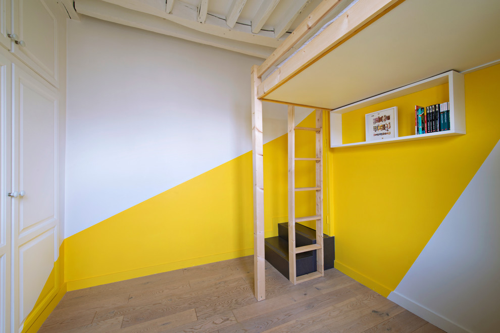 Fresque murale géométrique