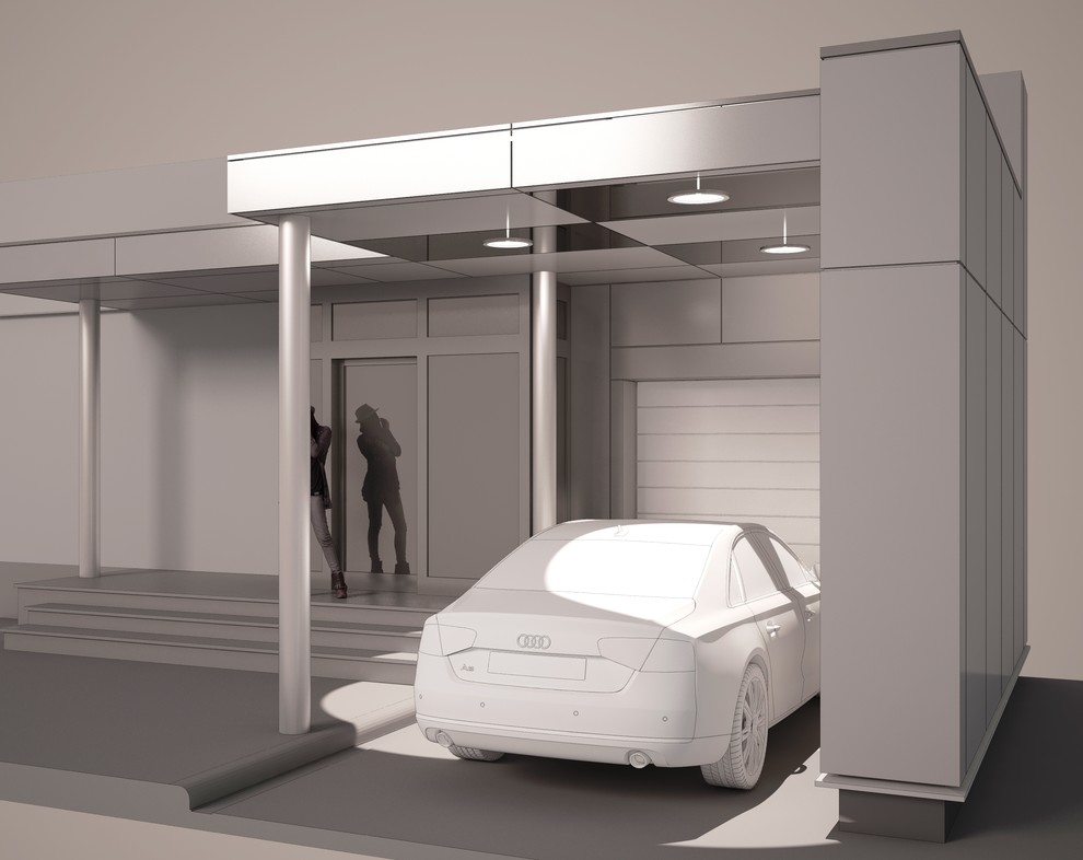 Навес для автомобиля