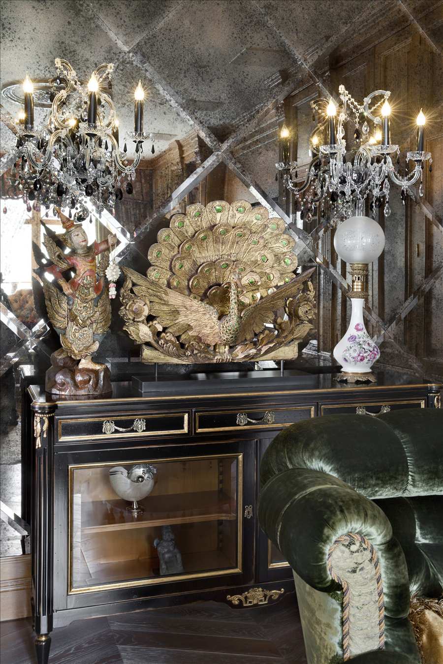 Слоны в интерьере.