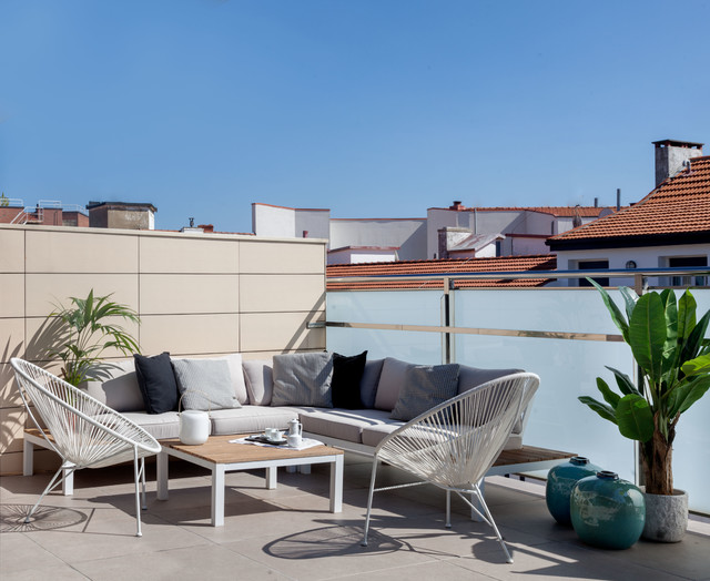 ABRIENDO EL ESPACIO AL EXTERIOR contemporary-deck