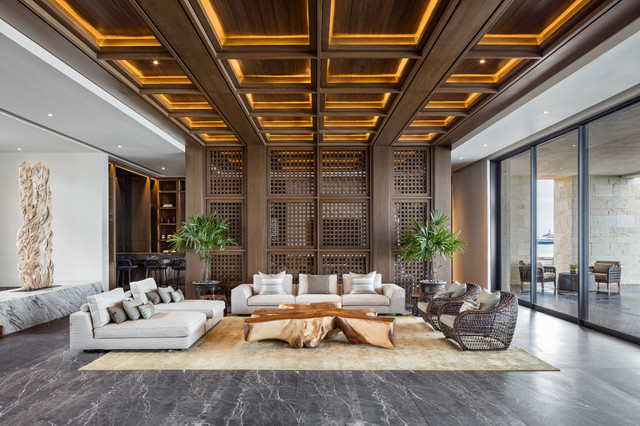 Casa AAK contemporary-vardagsrum