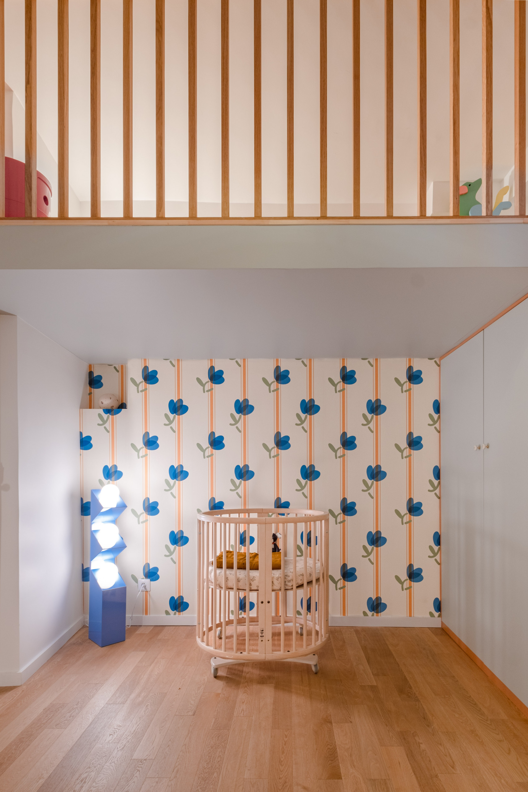 Aménagement chambre enfant avec mezzanine