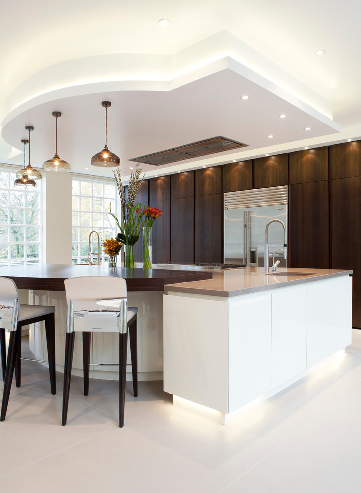 Inspiration for a contemporary kitchen in London.