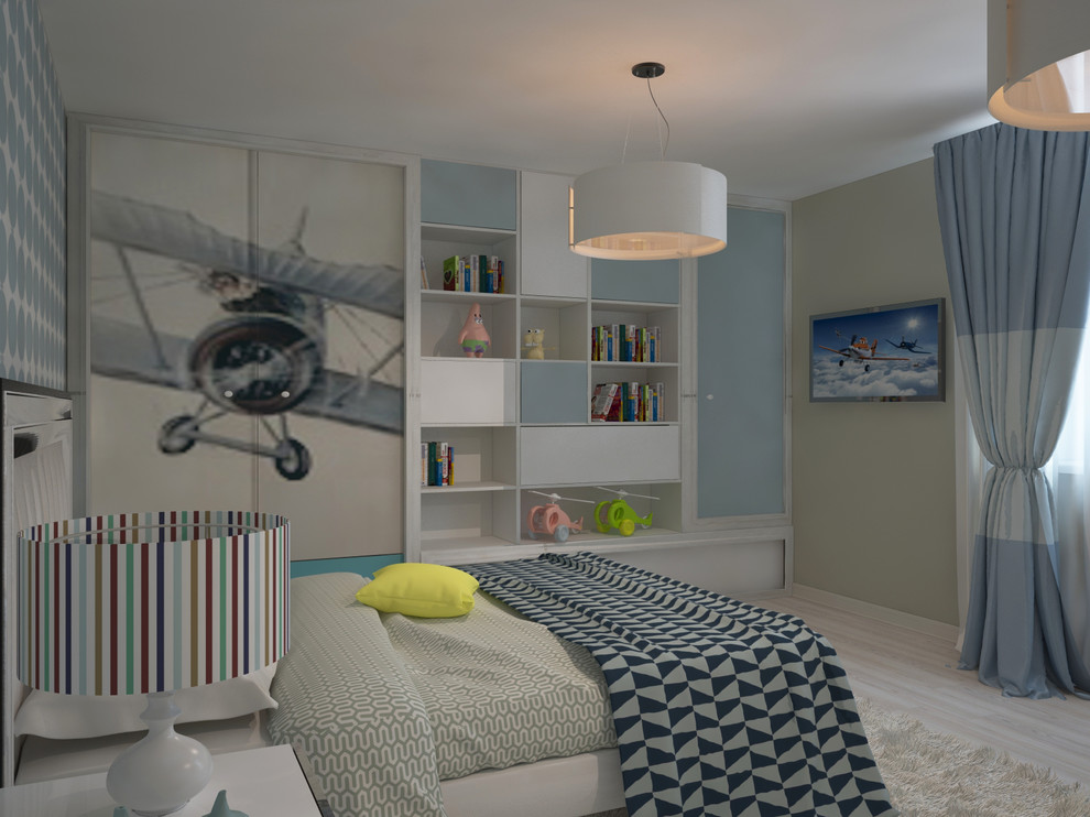 Американская классика и оттенки голубого