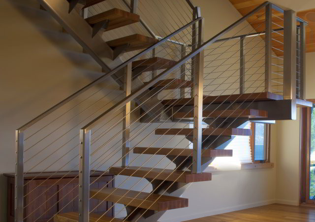 Inspiration for a modern staircase in Las Vegas.