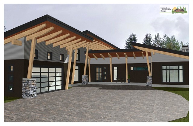 Samuelson Timberframe Design contemporary
