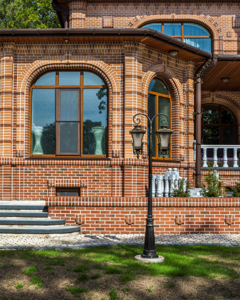 Загородный дом (усадьба) из кирпича