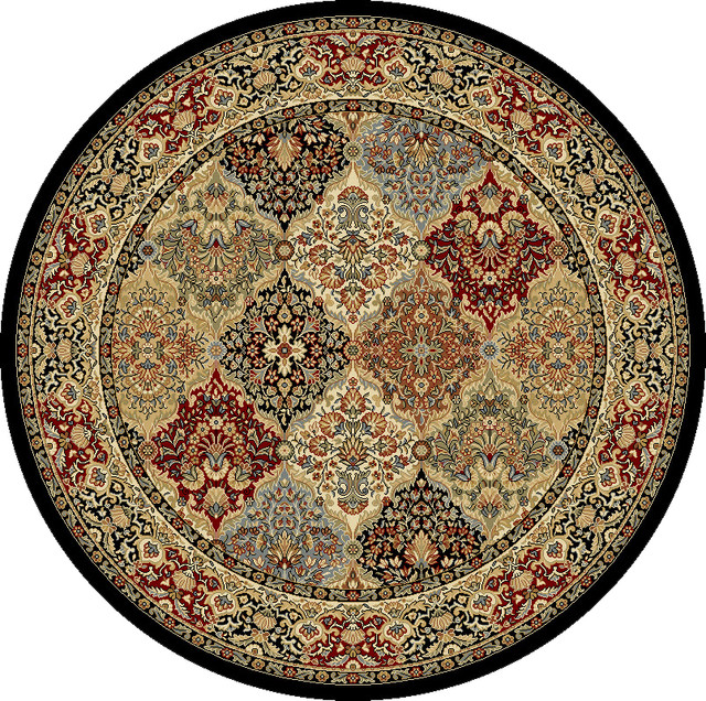 Ancient Garden, 5'3" X 5'3" Traditional Area Rugs by Benjamin