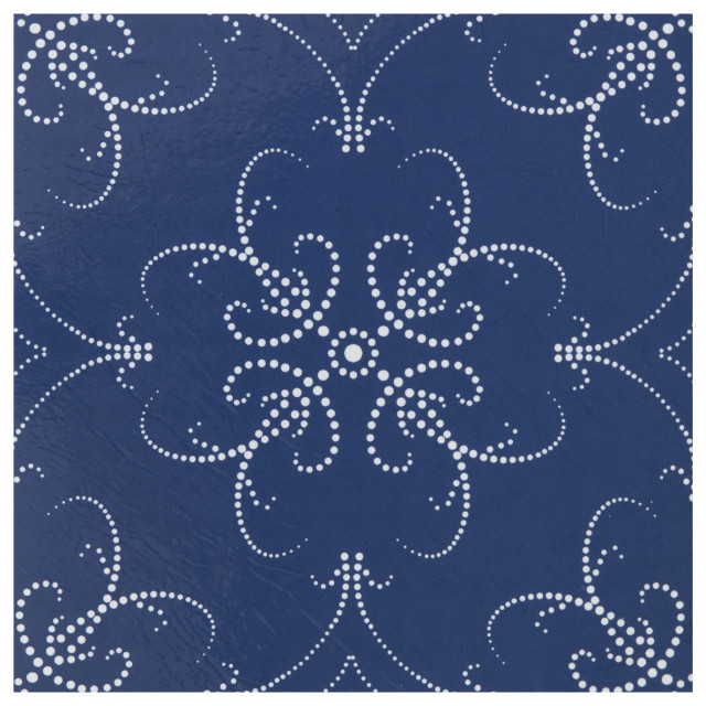 Retro 12x12 Self Adhesive Vinyl Floor Tile, Navy Pearl, 20 Tiles/20 sq. ft.