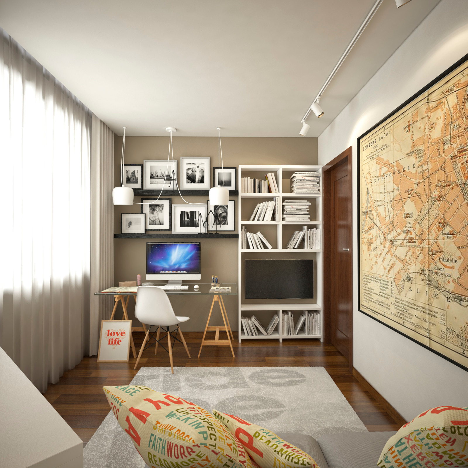 Дизайн проект Квартиры 76 м2