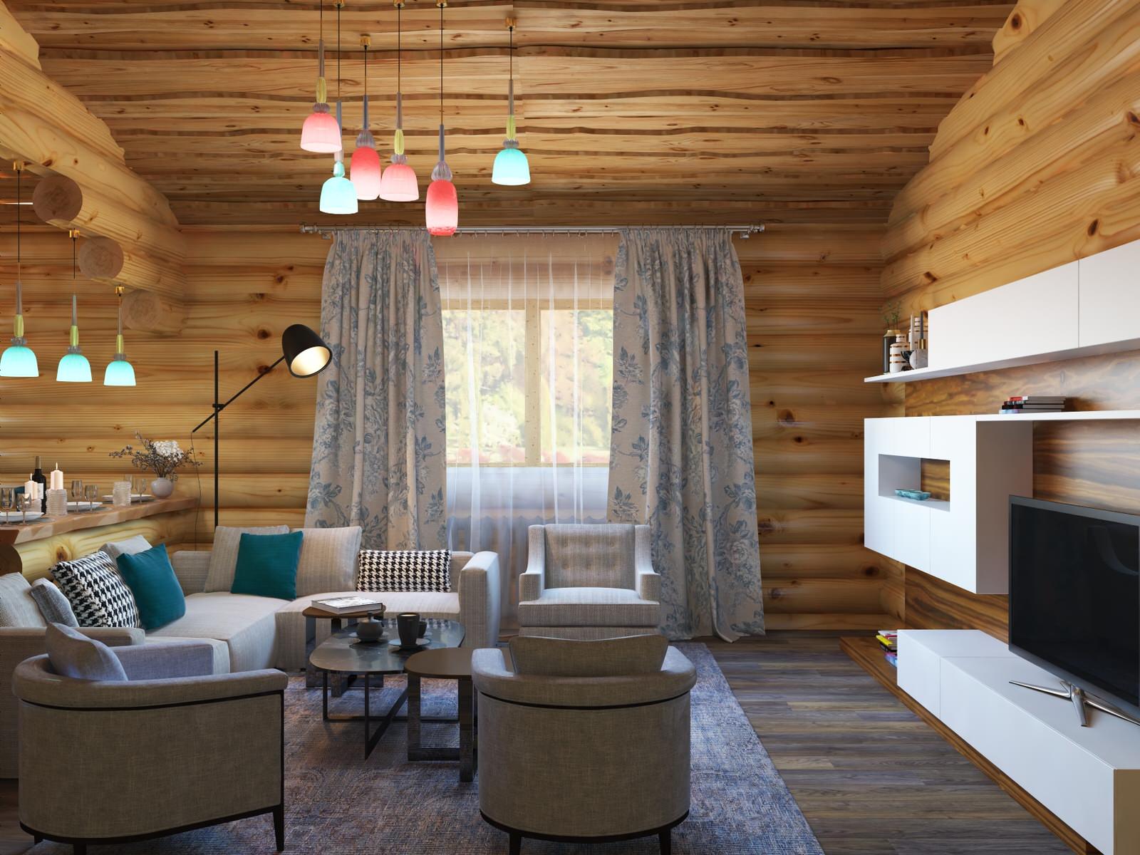 Деревянный дом на Новой Риге