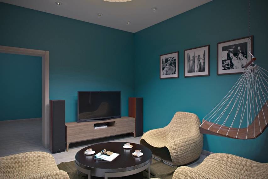 Интерьер загородного дома в Подмосковье.