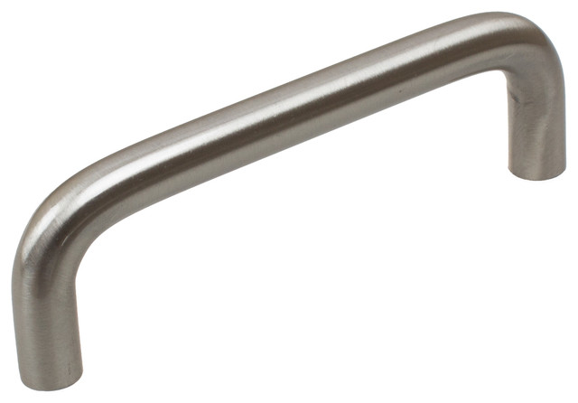 3 3 4 Center Thick Solid Wire Cabinet Pull Stainless Steel