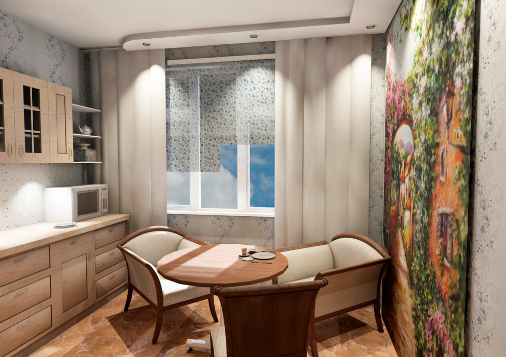 Проект квартиры с нестандартной планировкой 60кв.м