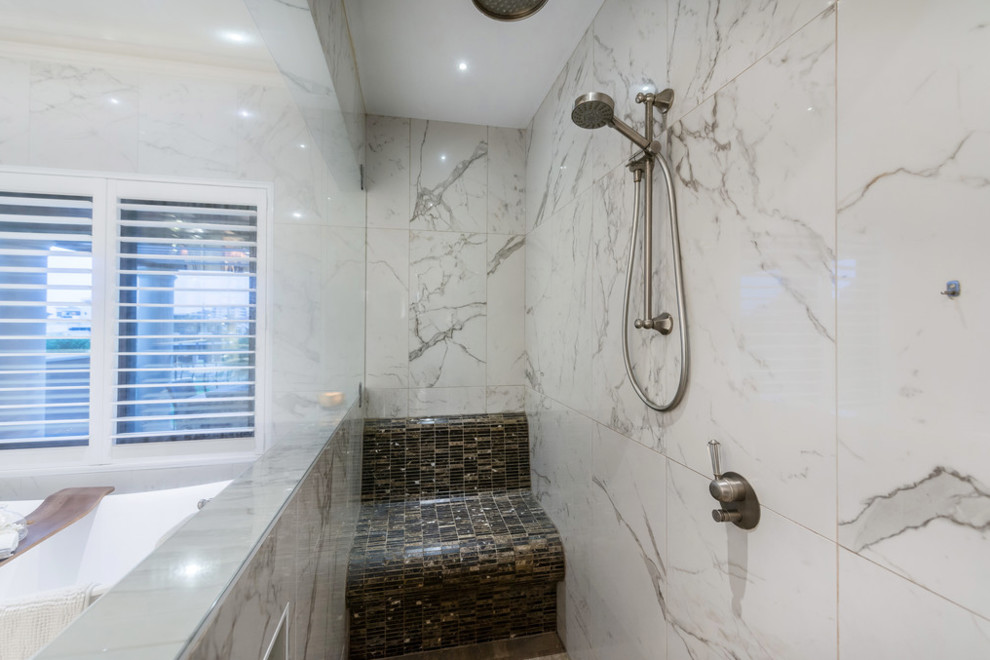 Photo of a mediterranean bathroom in Perth.