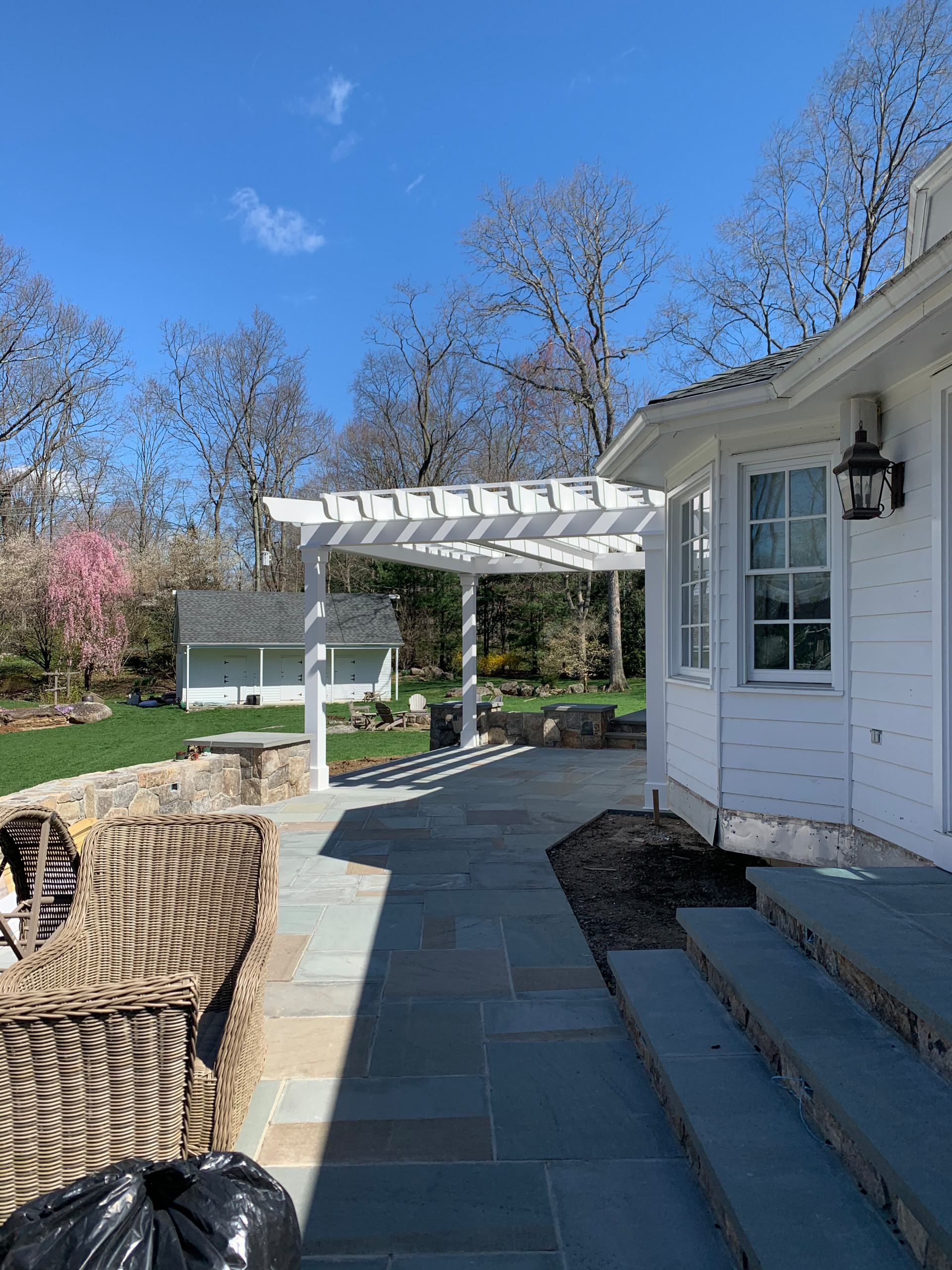 All pvc pergola