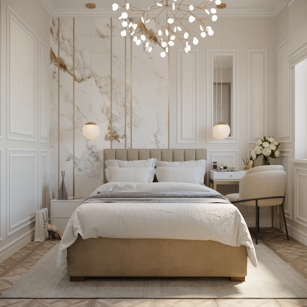 5. Calm classic. Спальная комната