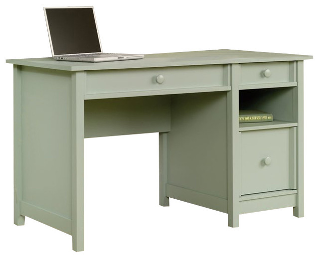Sauder Desks Camden County Computer Desk Whutch Planked Sauder Original Cottage Desk In Rainwater Desks