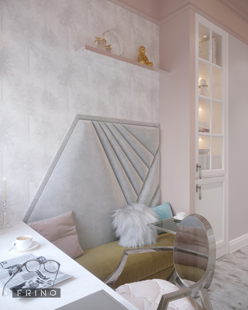 Женский кабинет в проекте "Жемчужная река". Студия  FRINO