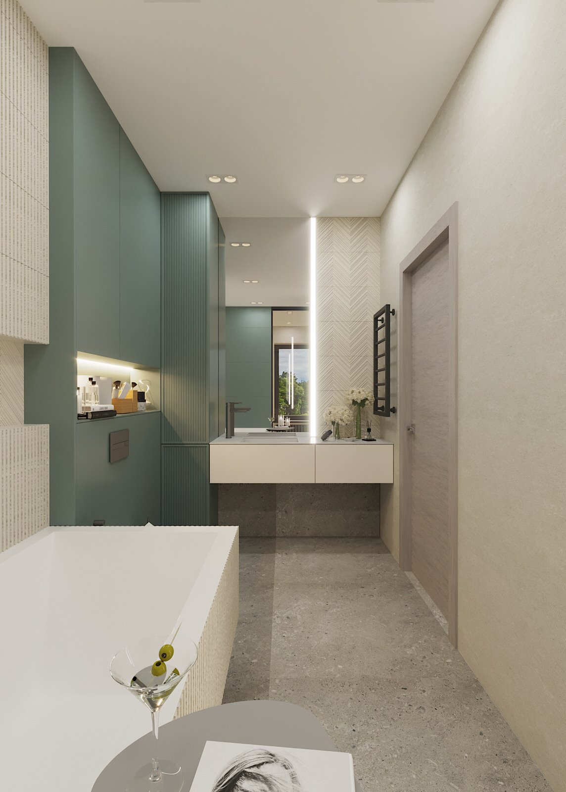 Дом с 2х светной гостиной