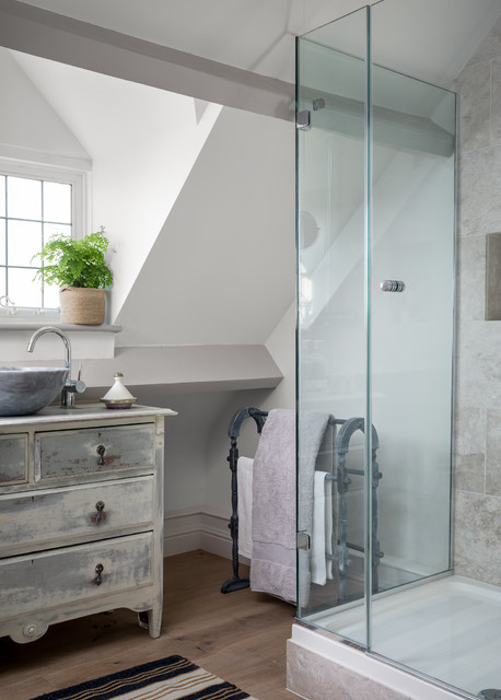 Wolds Cottage Shower Room Country Bathroom Gloucestershire
