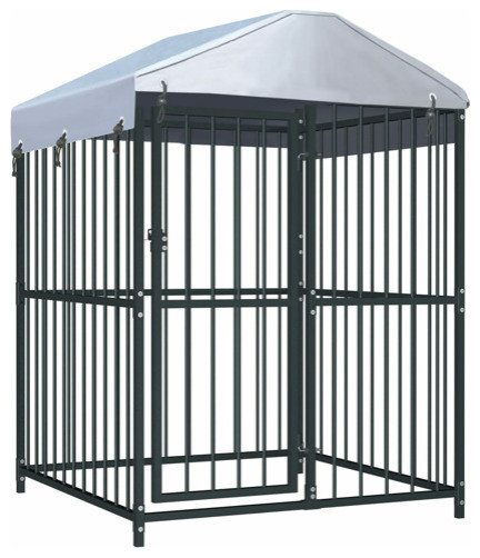 Beautiful view of Outdoor Dog Crates With Roof