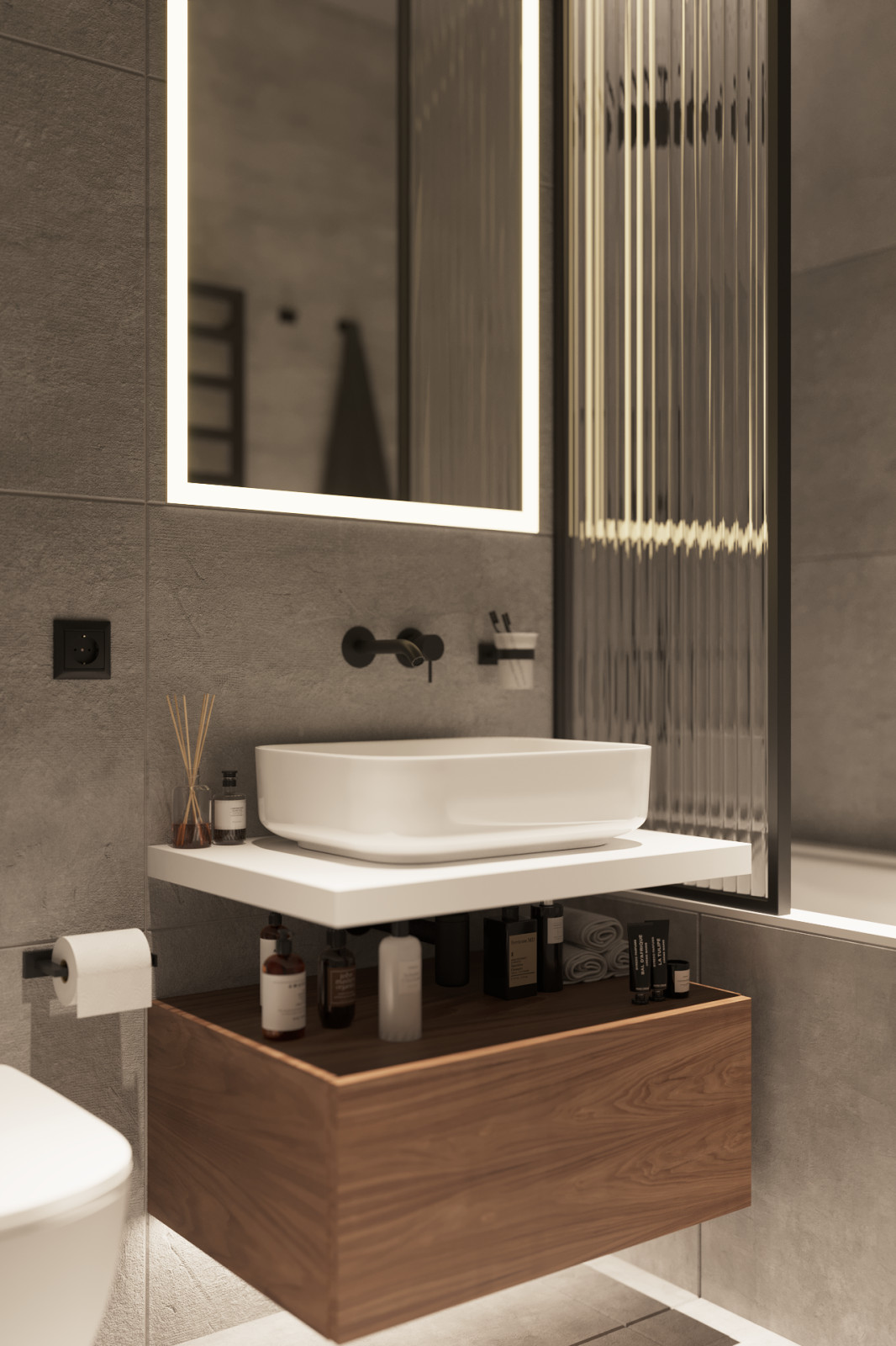 Проект интерьера квартиры "CREAM"