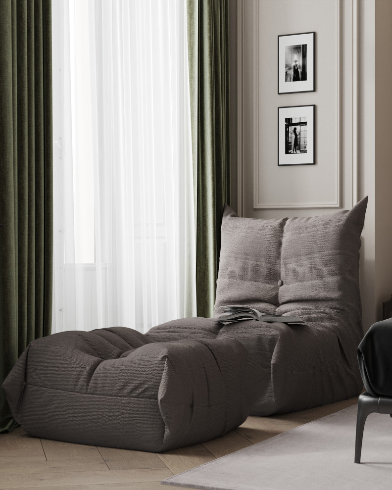 Спальня в зеленых тонах